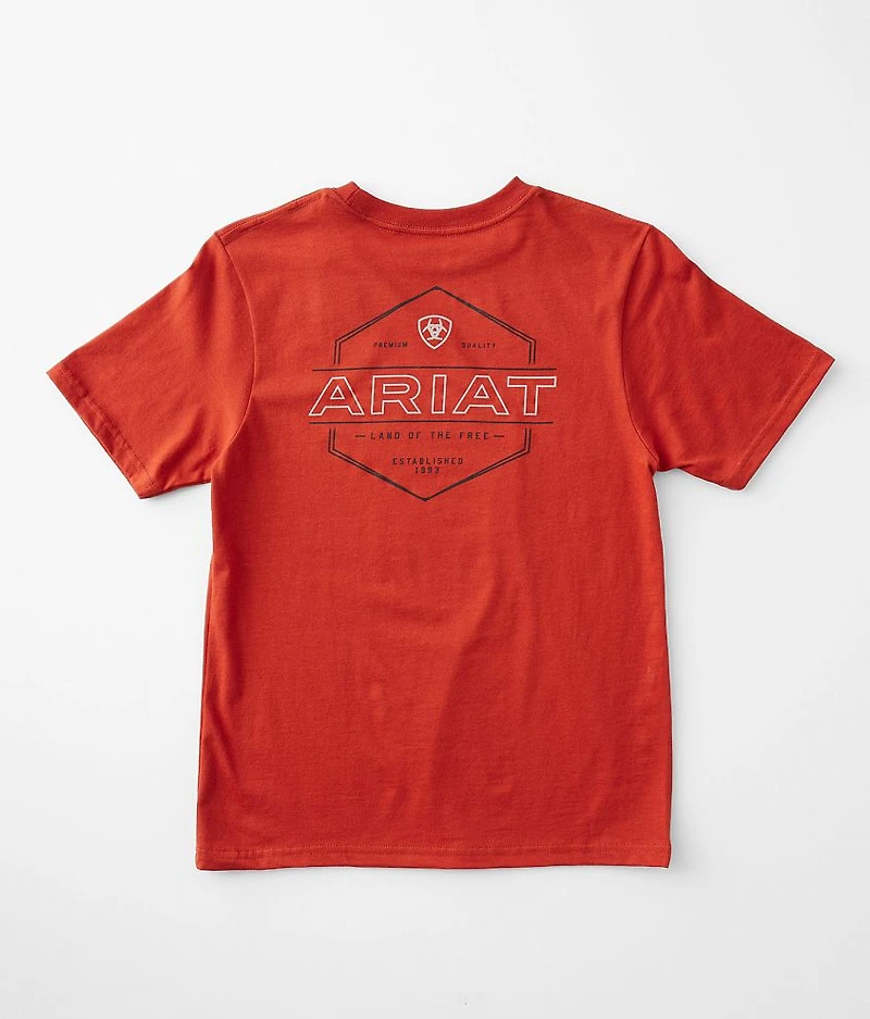 Boys - Line Frame Hex T-Shirt