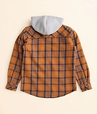 Boys - Harvey Flannel Hooded Shacket