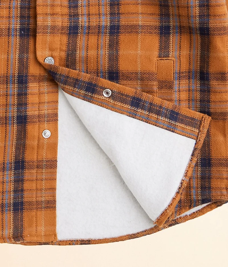 Boys - Harvey Flannel Hooded Shacket