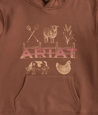Girls - Ranch Collections Hooded Sweatshirt