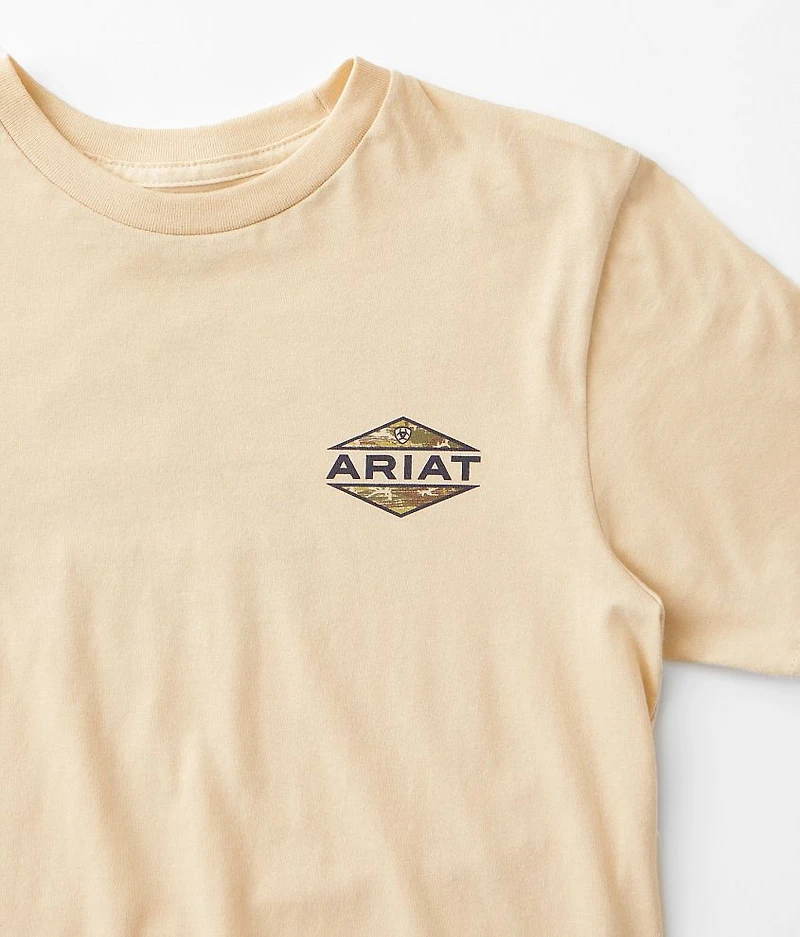 Boys - Camo Wooden Diamond T-Shirt