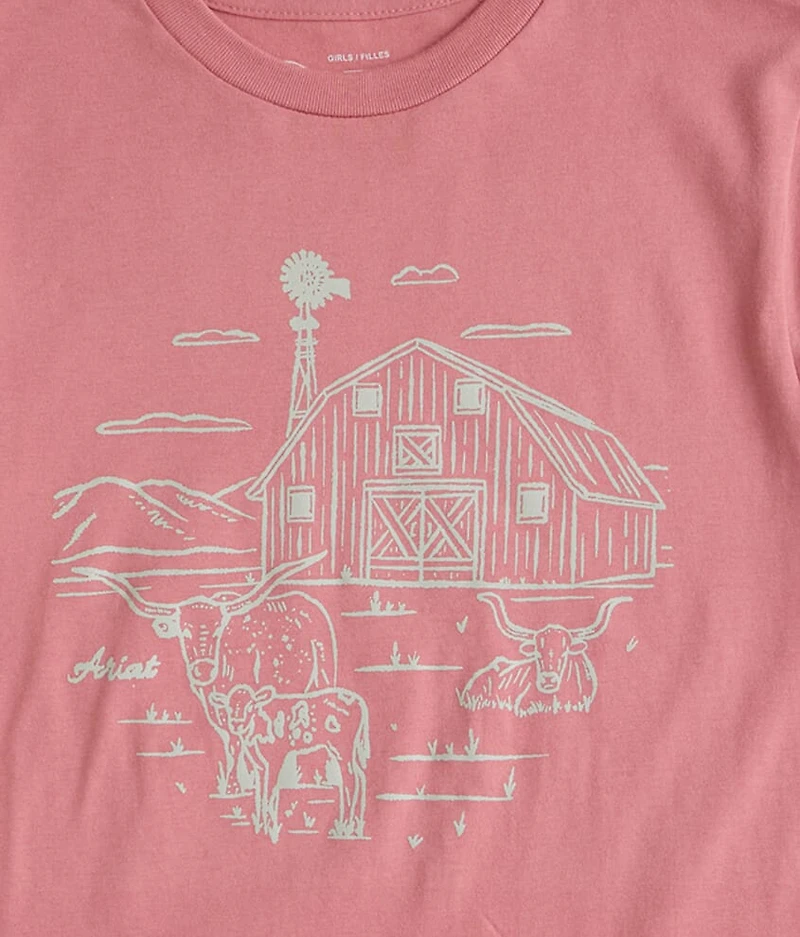 Girls - Farm Scene T-Shirt