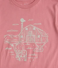 Girls - Farm Scene T-Shirt