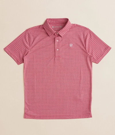 Boys - All Over Print ClimateTEK™ Polo