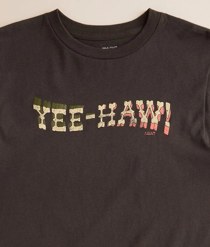 Girls - Yee Haw Twist T-Shirt