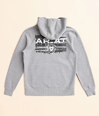 Boys - Liquid Stamp Flag Hooded Sweatshirt