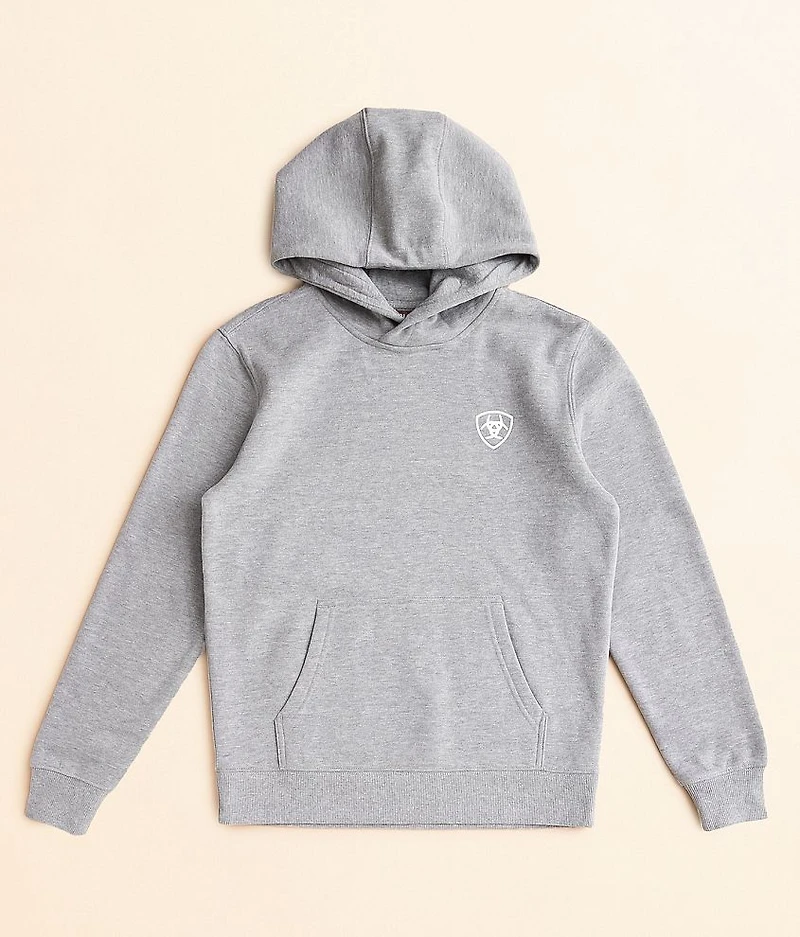 Boys - Liquid Stamp Flag Hooded Sweatshirt