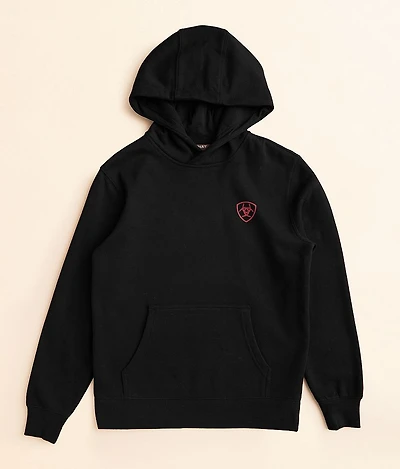 Boys - Diamond Open Hooded Sweatshirt