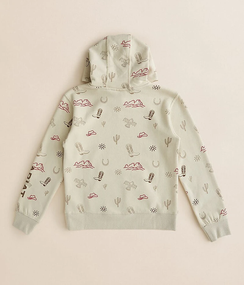 Girls - Western Stamps Hooded Sweatshirt