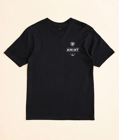 Boys - Wooden Diamond Flag T-Shirt