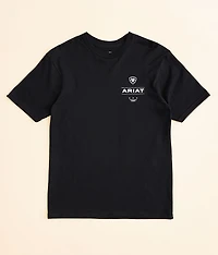 Boys - Wooden Diamond Flag T-Shirt