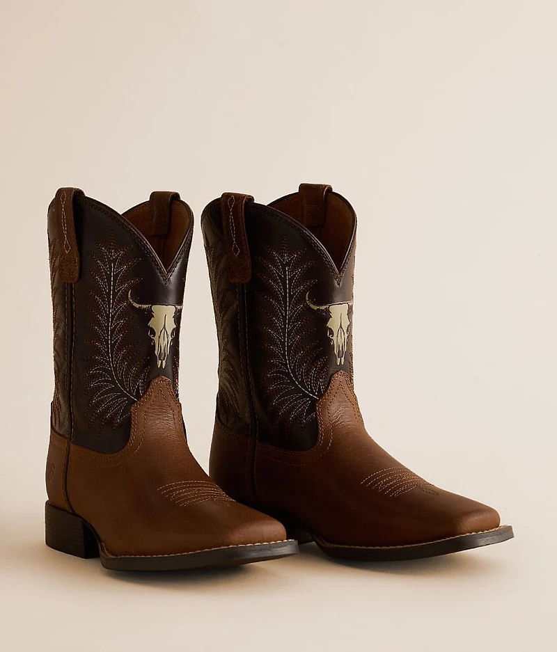 Boys - Stampede Leather Cowboy Boot