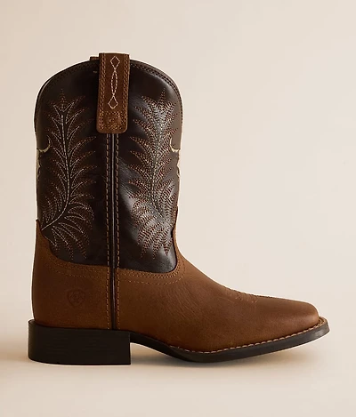 Boys - Stampede Leather Cowboy Boot
