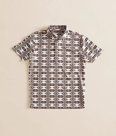 Boys - Geo Stripe Tek Polo