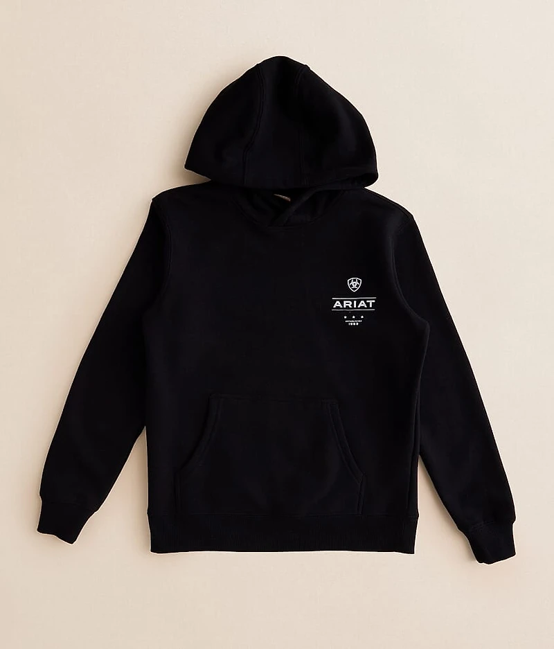 Boys - Ariat Diamond Flag Hooded Sweatshirt