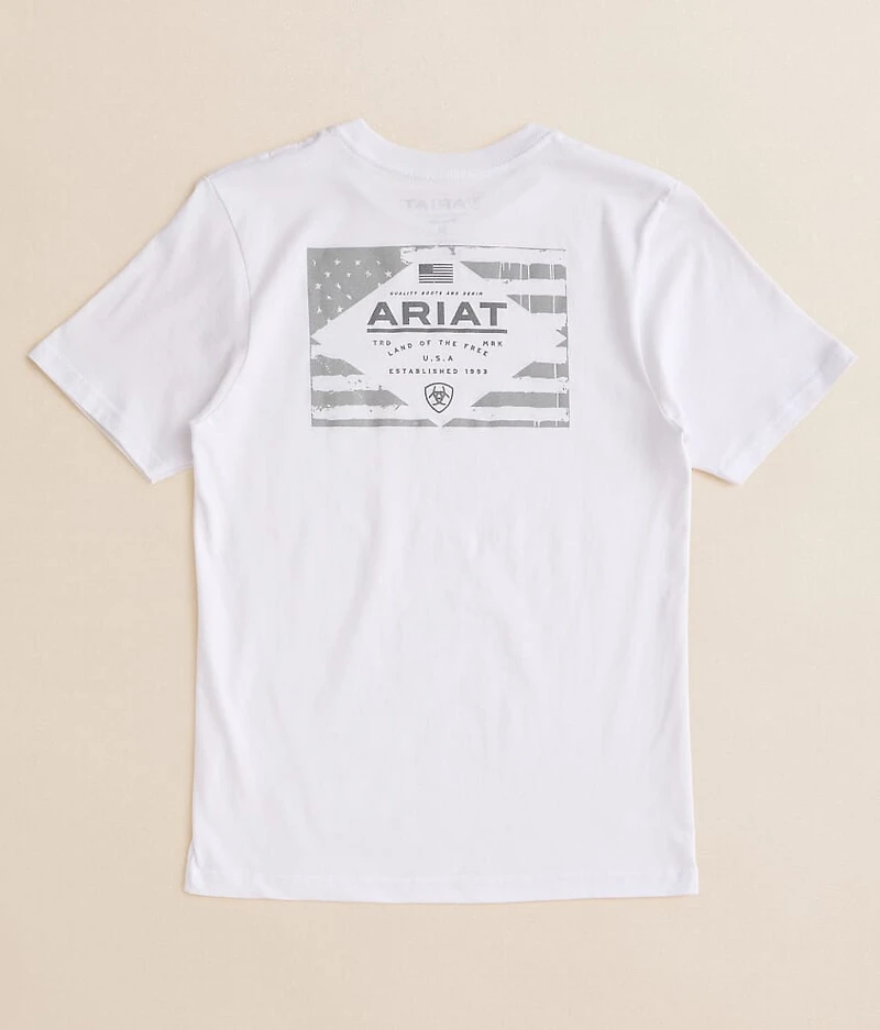 Boys- Lock Flag Painted T-Shirt