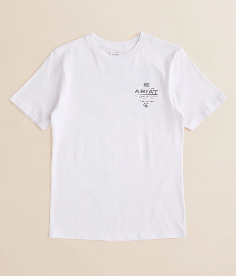 Boys- Lock Flag Painted T-Shirt