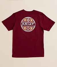 Boys - Canyon Aztec Circle T-Shirt