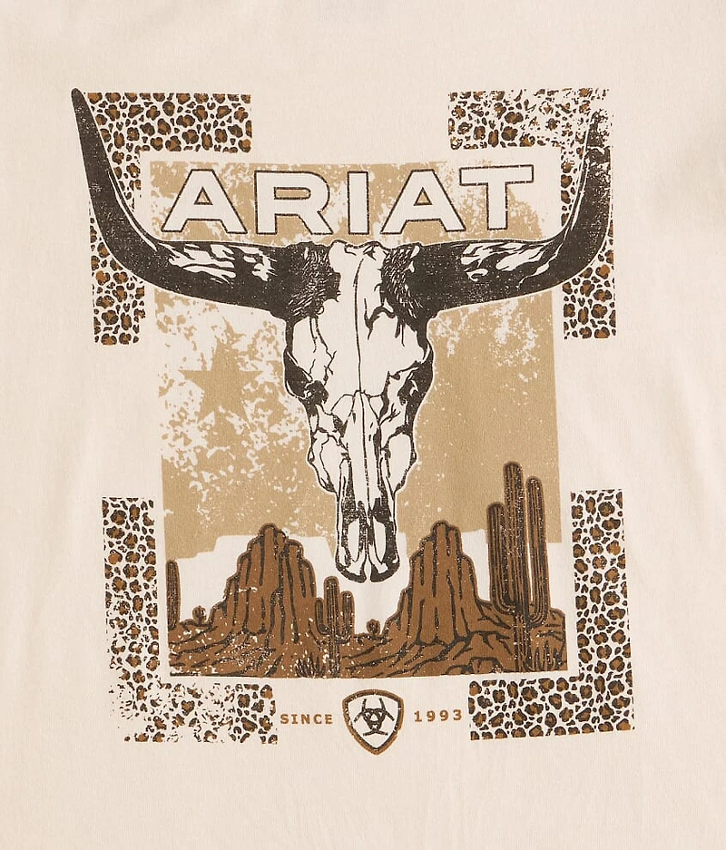 Girls - Leopard Skull T-Shirt