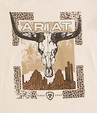 Girls - Leopard Skull T-Shirt