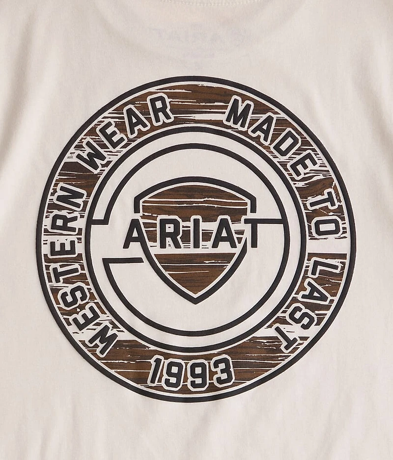 Boys - Woodgrain Shell T-Shirt