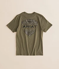Boys - Realcamo Shield T-Shirt