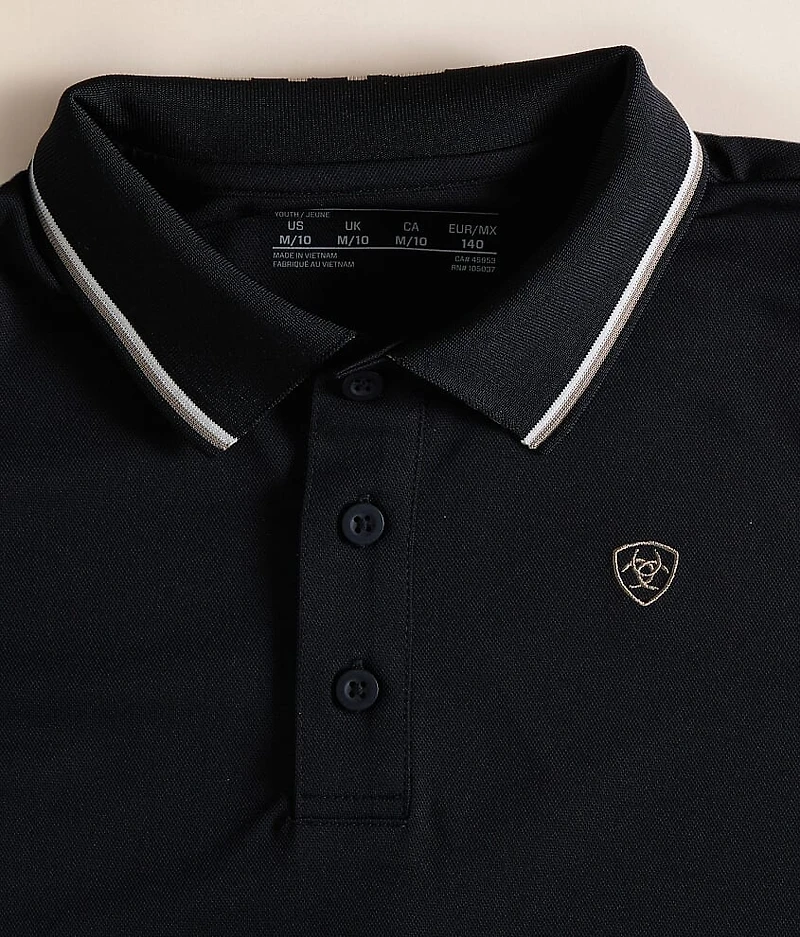 Boys - Logo 3.0 Fitted TEK Polo