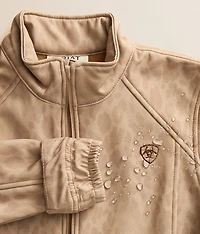 Girls - Faded Leopard Softshell Jacket