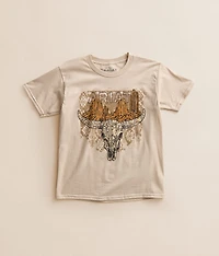 Girls - Wild Longhorn T-Shirt
