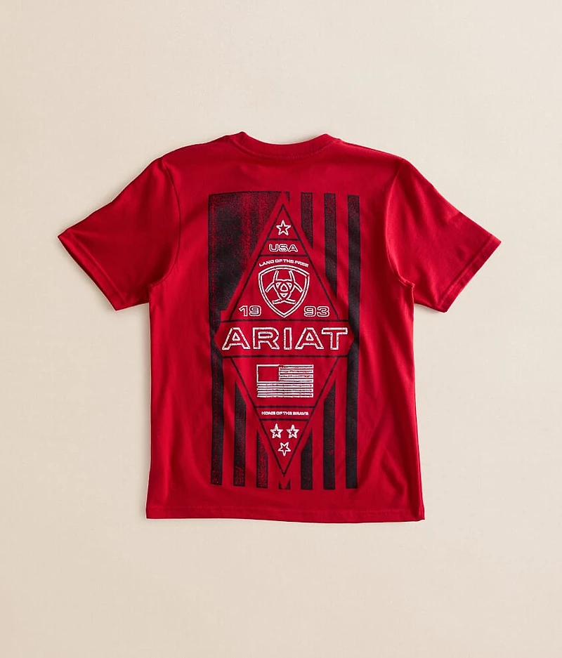 Boys - Layered Patriot Stamper T-Shirt