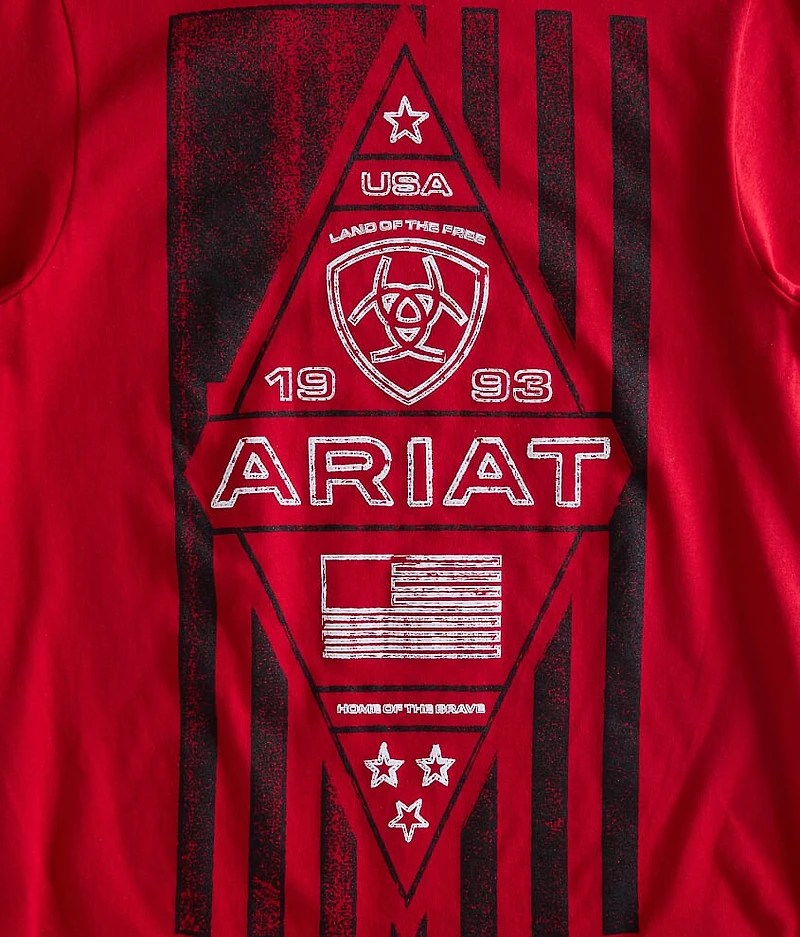 Boys - Layered Patriot Stamper T-Shirt