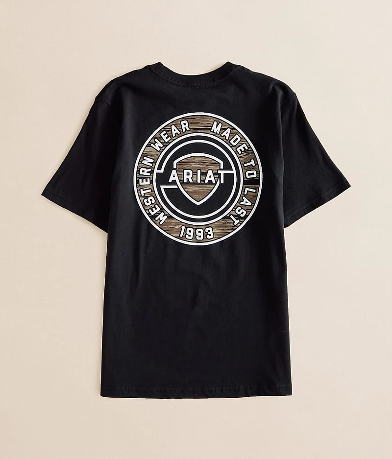 Boys - Woodgrain Shell T-Shirt