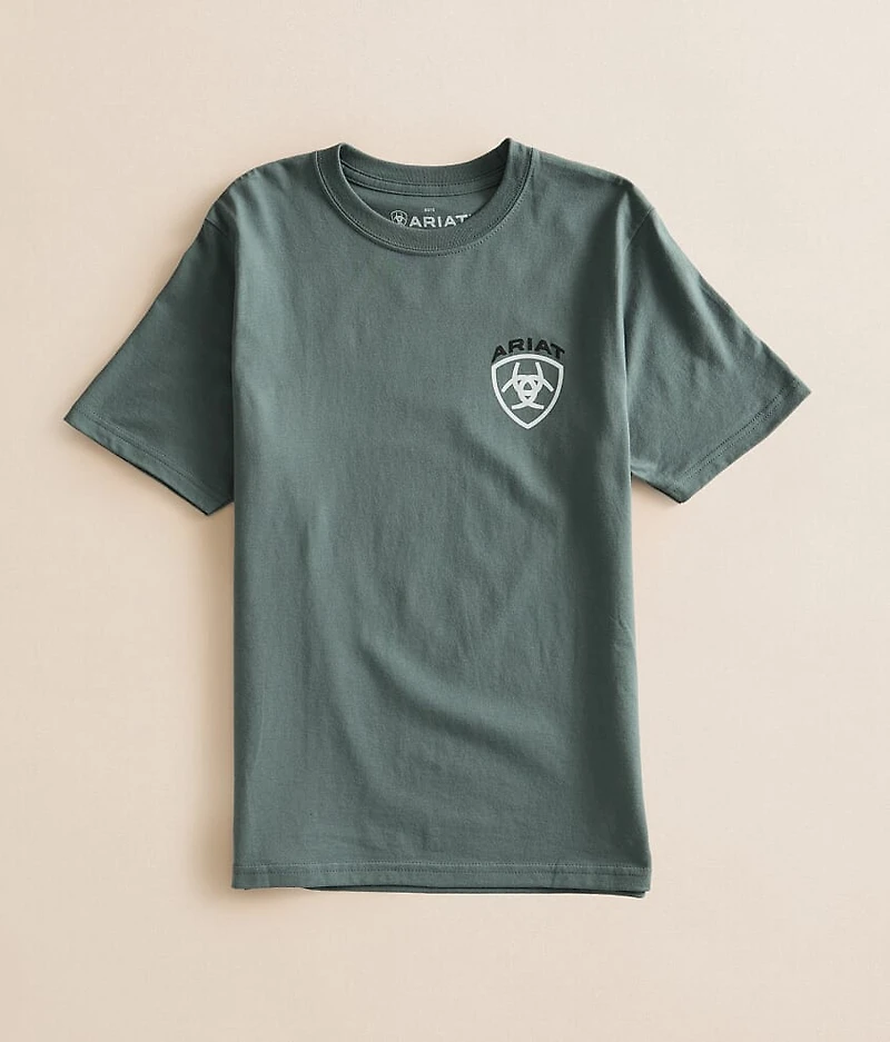 Boys - Longhorn Patriot Shield Arch T-Shirt