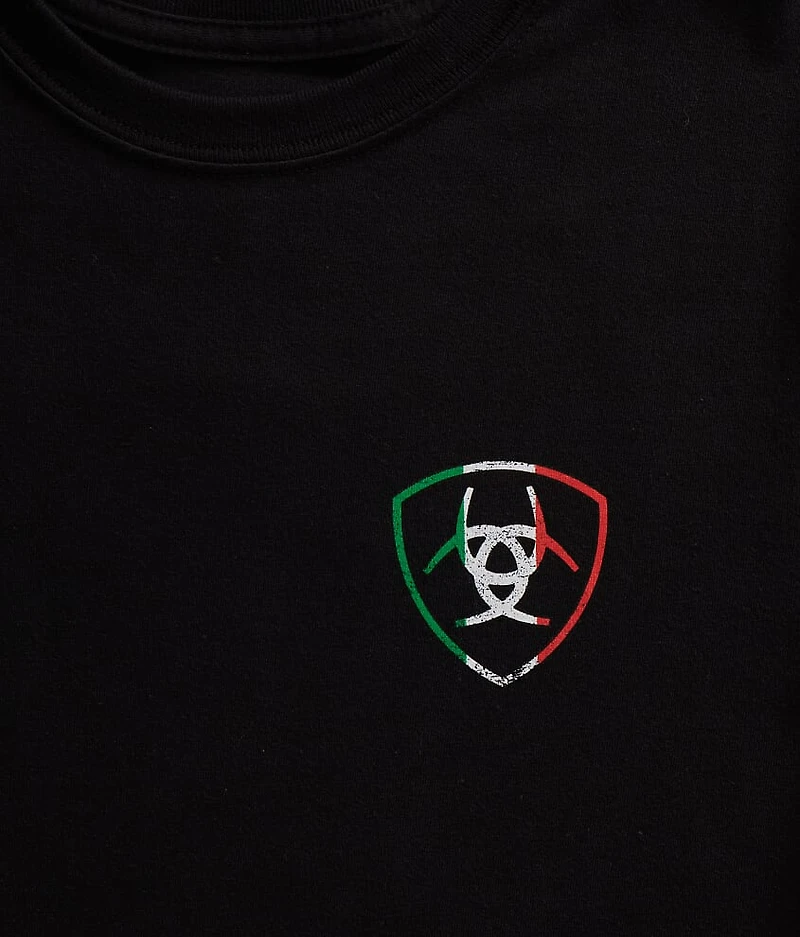Boys - Coat Of Arms Skull T-Shirt