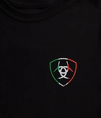 Boys - Coat Of Arms Skull T-Shirt