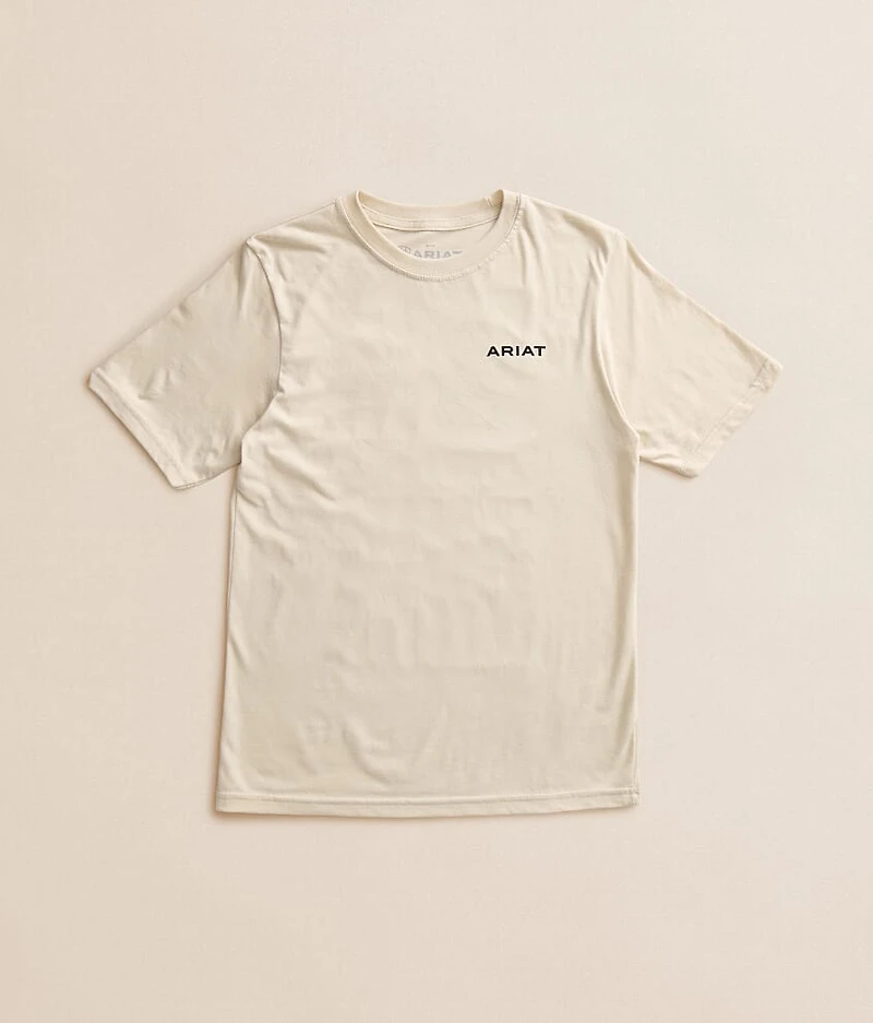 Boys - Brush Camo Flag T-Shirt