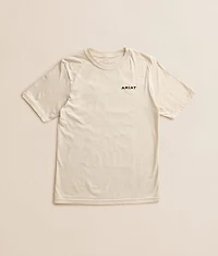 Boys - Brush Camo Flag T-Shirt