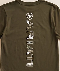 Boys - Simple Puff Camo T-Shirt