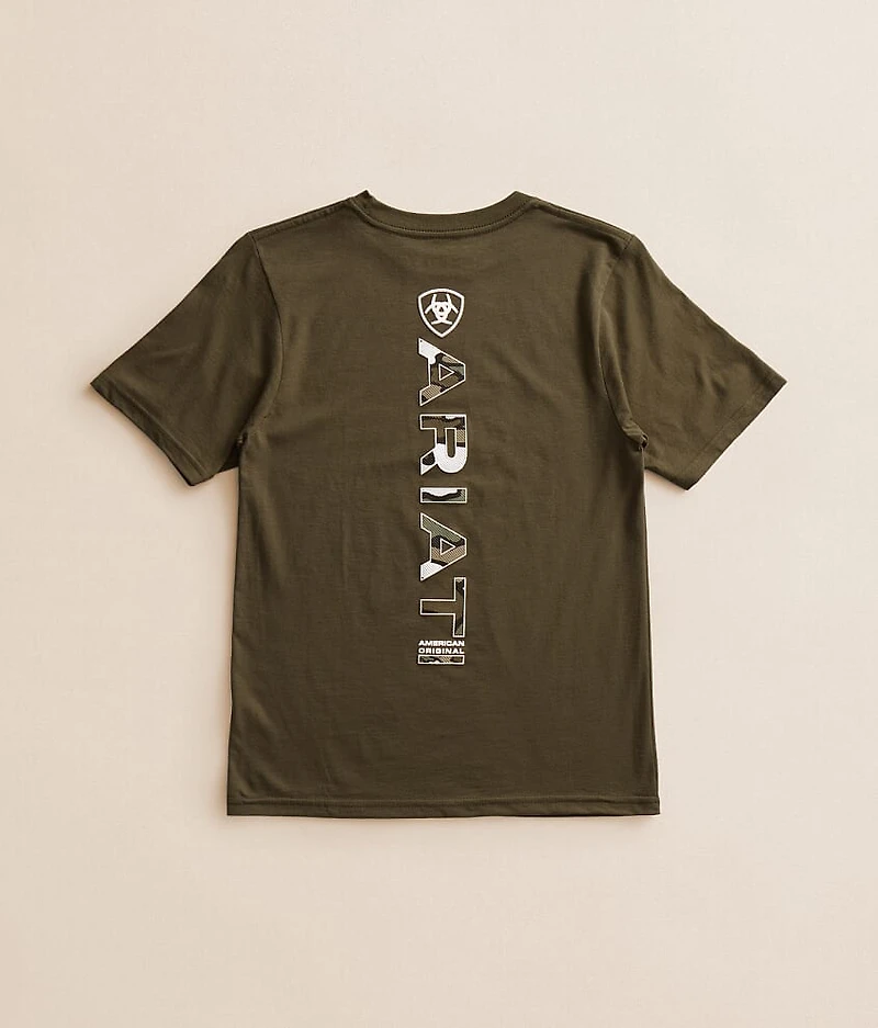 Boys - Simple Puff Camo T-Shirt