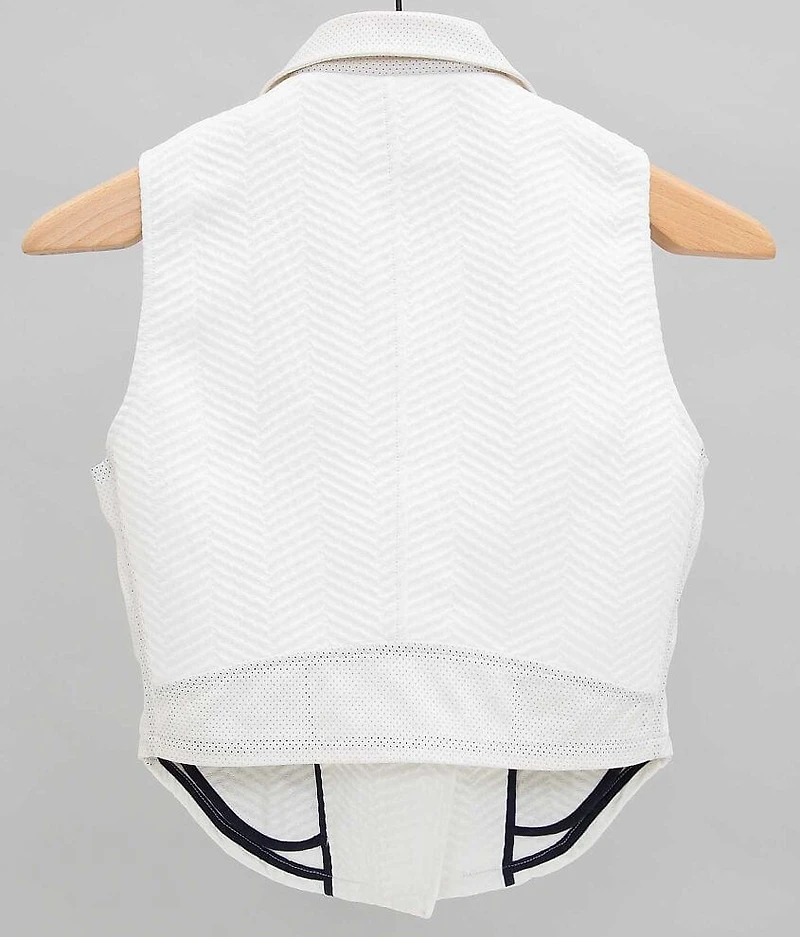 ark & co. Asymmetric Zip Vest