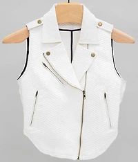 ark & co. Asymmetric Zip Vest