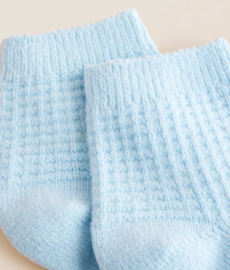 Waffle Knit Socks