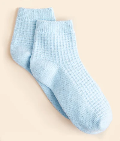 Waffle Knit Socks