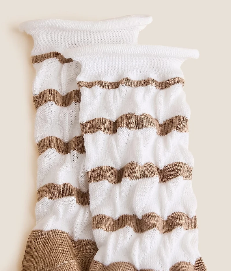 Striped Crew Socks