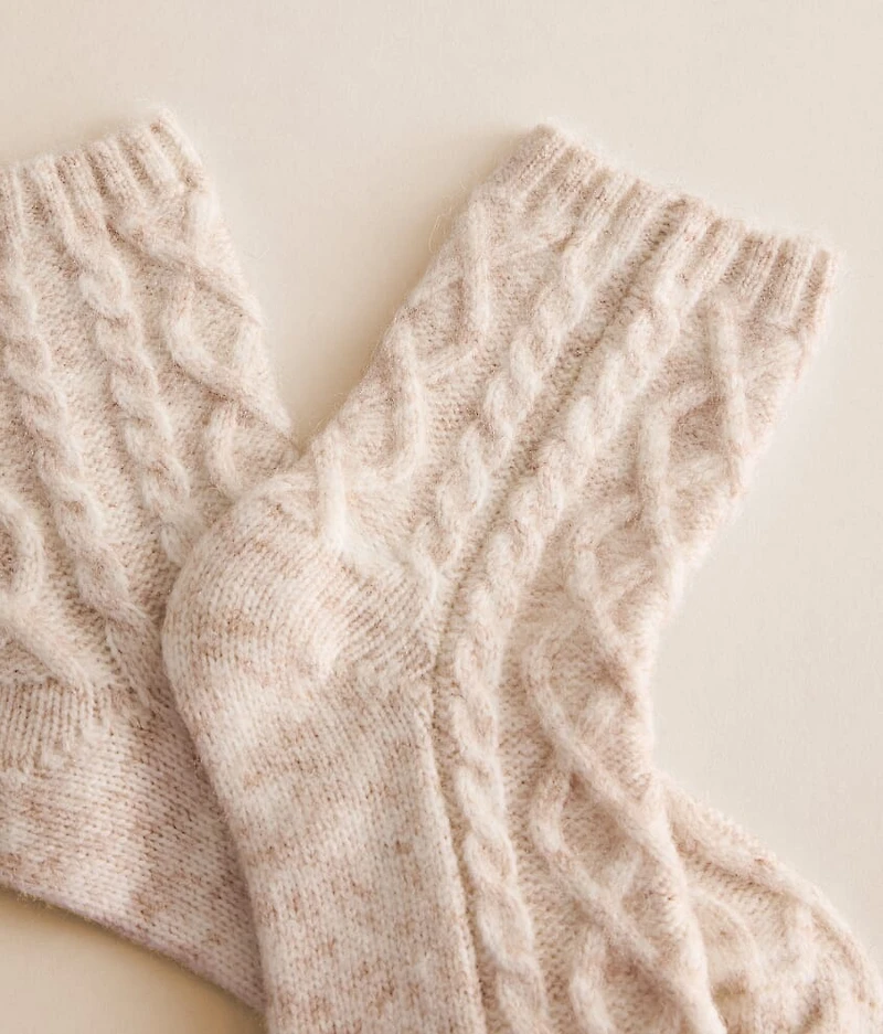 Cable Knit Socks