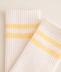 Striped Crew Socks