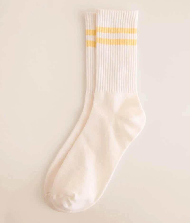 Striped Crew Socks