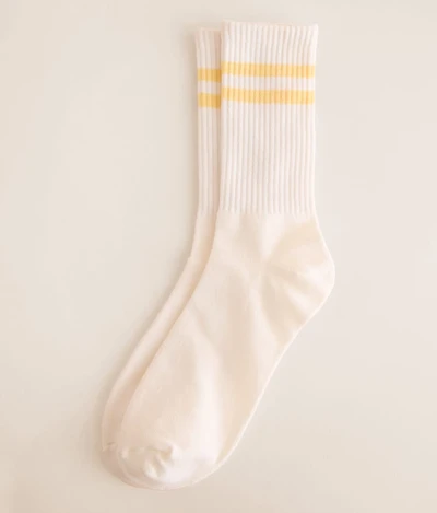 Striped Crew Socks