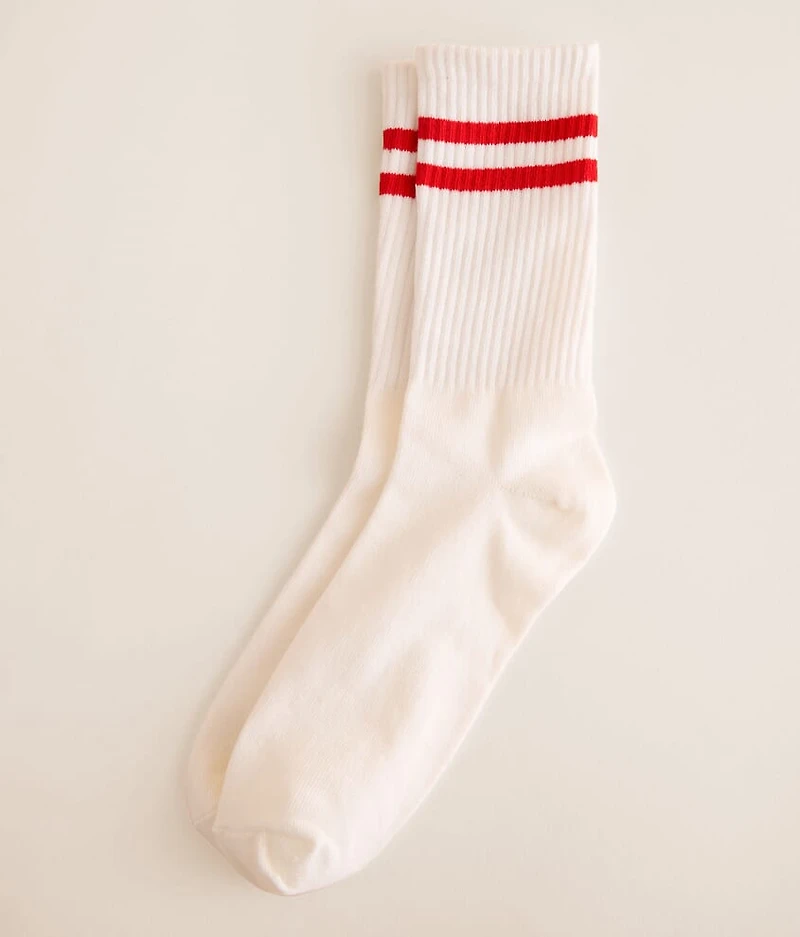 Striped Crew Socks
