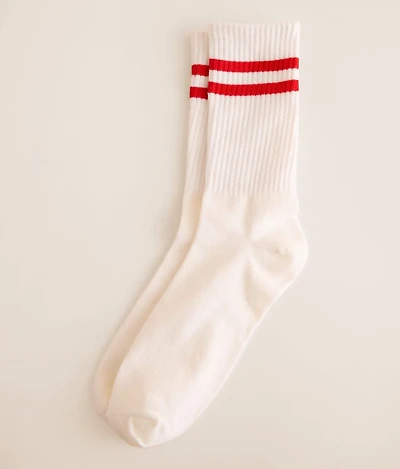 Striped Crew Socks
